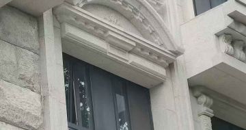 潍坊芝麻白异形 石材异形定制