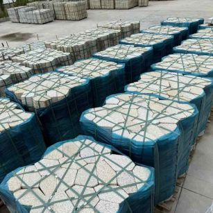 潍坊黄金麻冰裂纹 碎拼