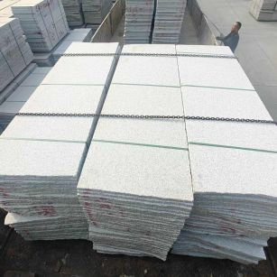 潍坊芝麻白毛板，石材毛板