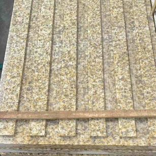 潍坊黄金麻盲道 石材盲道